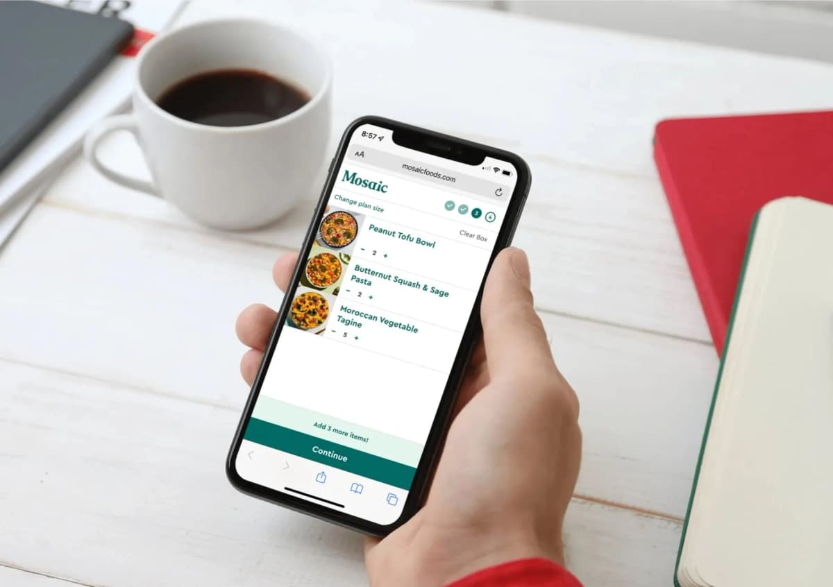 Mosaic Foods — screenshot 2