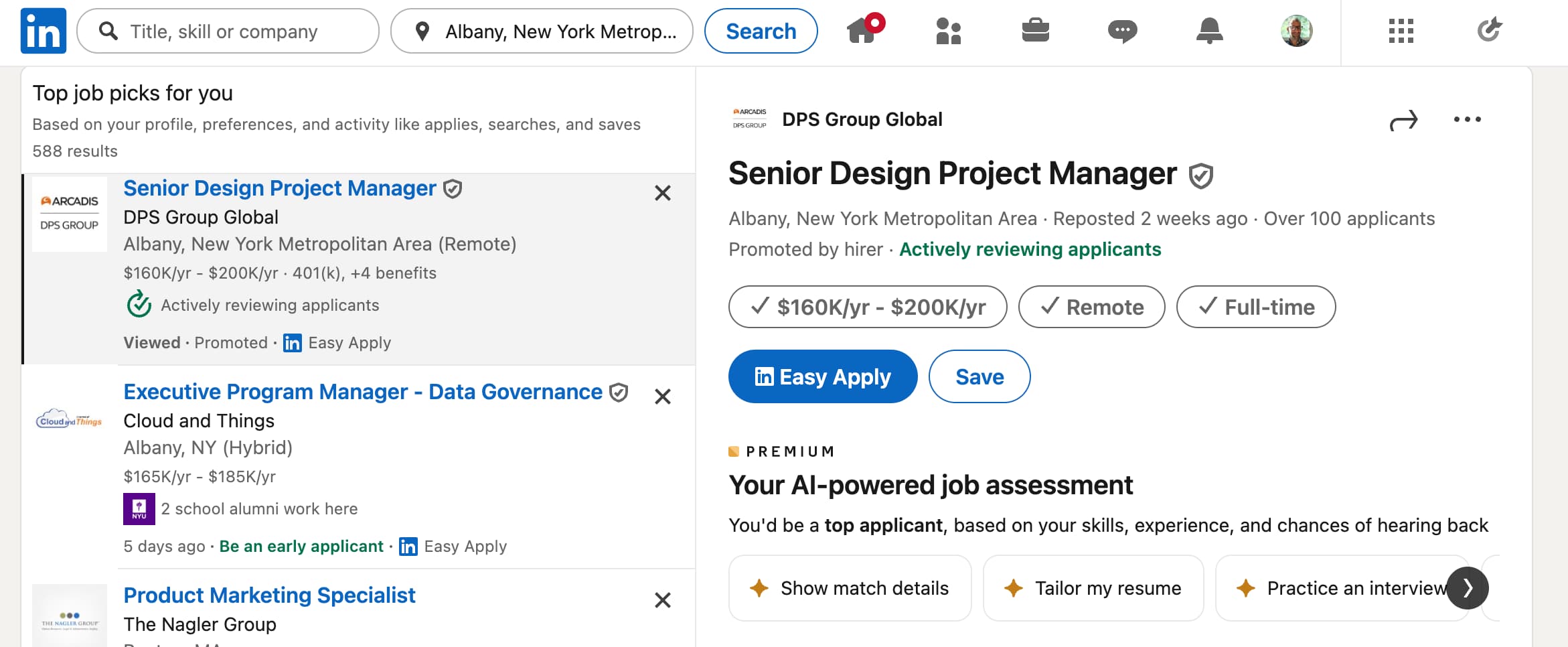 linkedin design project manager post